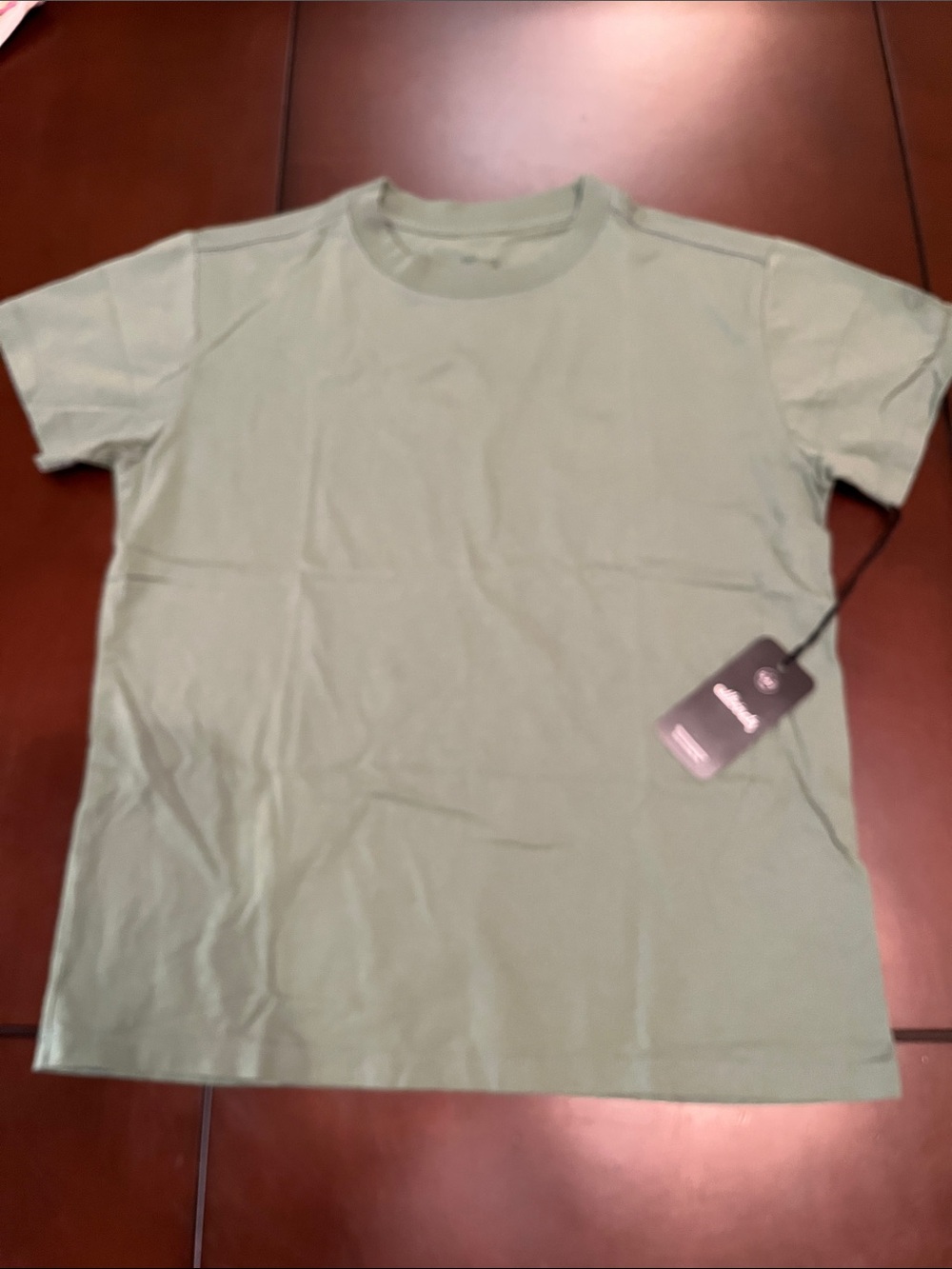 allbirds Women's Short Sleeve Crew Tee in Sage Green